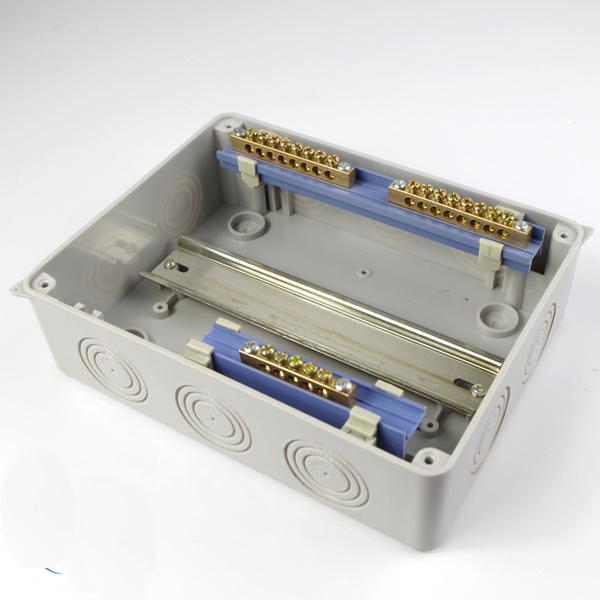 HT 8 Way IP65 Waterproof Outdoor Electrical Enclosure Distribution