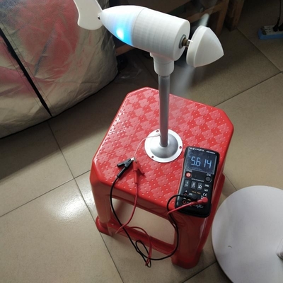 Yard Garden Windmills Led Night Light Wind Power Turbine Model Generator Portable
