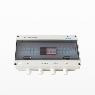 HT 18 Way IP65 Waterproof Outdoor Electrical Enclosure Plastic Distribution Solar PV Combiner Box