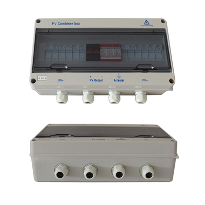 HT 18 Way IP65 Waterproof Outdoor Electrical Enclosure Plastic Distribution Solar PV Combiner Box