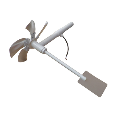 Micro Wind Turbine Portable Generator Model Garden Yard Windmills Led Night Lighting