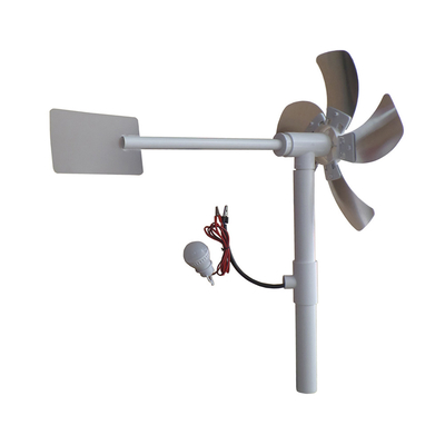 Micro Wind Turbine Portable Generator Model Garden Yard Windmills Led Night Lighting
