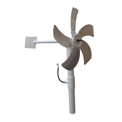 Micro Wind Turbine Portable Generator Model Garden Yard Windmills Led Night Lighting