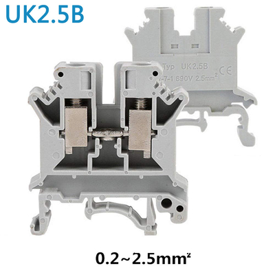 Stainless Steel Junction Box Waterproof Cable Distribution Enclsorue with UK2.5B Terminal Blocks