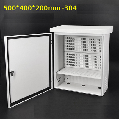 Stainless Steel Electrical Enclosure Outdoor Cctv Power Supply Distribution Box