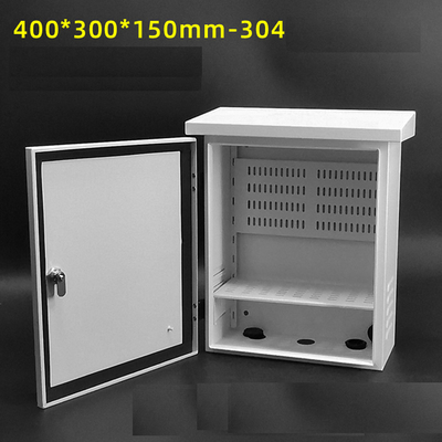 Stainless Steel Electrical Enclosure Outdoor Cctv Power Supply Distribution Box