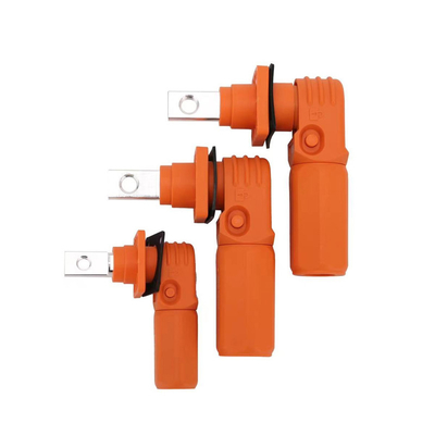 Solar Energy Storage Systems 120A 200A Battery Plug Connectors Copper Terminals Waterproof