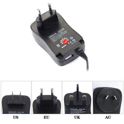 30W Power Supply Universal Adapter Adjustable AC To DC 3V/4.5V/6V/7.5V/9V/12V 1.5A Universal Charger Adapter