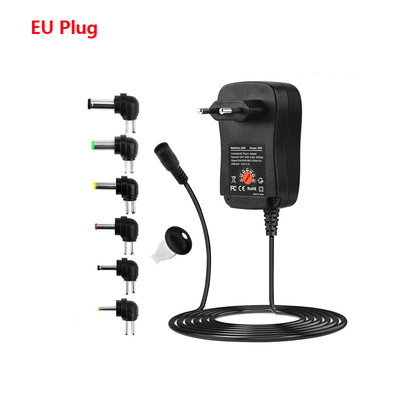 30W Power Supply Universal Adapter Adjustable AC To DC 3V/4.5V/6V/7.5V/9V/12V 1.5A Universal Charger Adapter