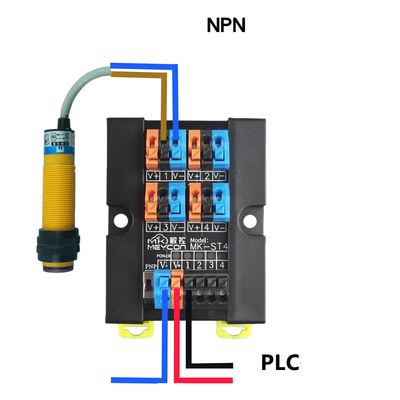 4 Channel Proximity Switch Sensor  Wiring Distribution Terminal Blocks Breakout Board