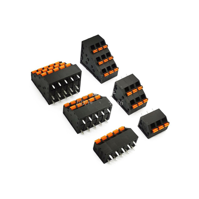 5.0mm PCB Terminal Blocks Spring Clamp Connectors Single Row Dual Row 736HH 736H 736L-5.0