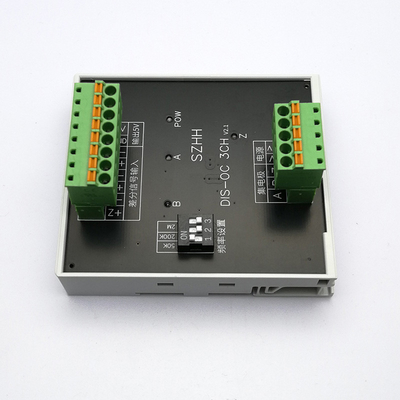 3 Channels Differential TTL into Collector 24V HTL Signals Converter for PLC NPN or PNP