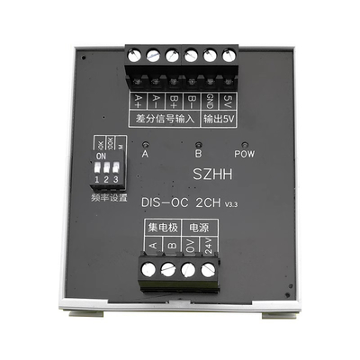 Converter 5V Differential TTL Singal into Collector 24V HTL Signal 2 Ways Support PLC NPN and PNP