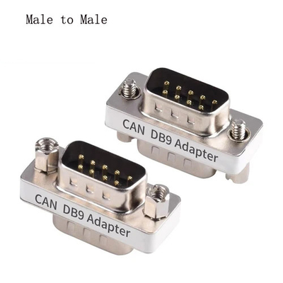DB9 to CAN Bus Interface Adapter With Pin-2 Pin-7 120 Ohm Resistance For Vehicle Diagnostic Analysis