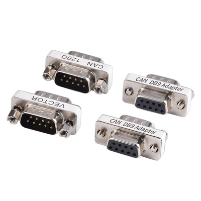 DB9 to CAN Bus Interface Adapter With Pin-2 Pin-7 120 Ohm Resistance For Vehicle Diagnostic Analysis
