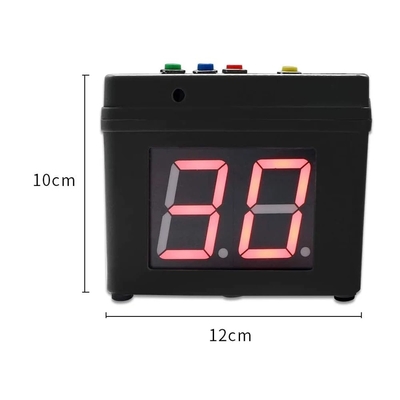 Junction Cube Box Timer 4 Sided Digital Countdown Stopwatch Poker Chess Casinos Digital Shot Timer