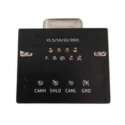 CAN OPEN Bus Interface to 4pin Female DB9 Adapter Board Compatible with PCAN CIA Standard 120 Ohm Built-in