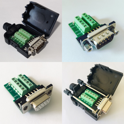 CAN OPEN Bus Interface to DB9 D Sub 9-pin Adapter Compatible with PCAN CIA Standard 120 Ohm Embedded