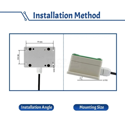 Rain and Snow Sensor Transmitter Junction Box Rainfall Detector Controller RS485 Modbus Switch On / Off with Heating