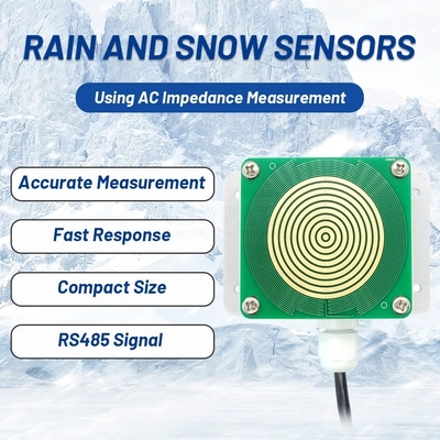 Rain and Snow Sensor Transmitter Junction Box Rainfall Detector Controller RS485 Modbus Switch On / Off with Heating