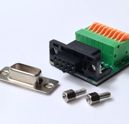 DB9 D Sub 9 Pin Female Male RS232 Serial Adapter to Screw Terminal Blocks Breakout Board Without Cover