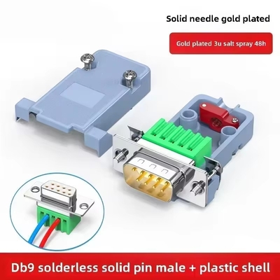DB9 RS232 9 Pin Male Female DB15 VGA D-sub 15 pin Connector Plastic Hood Cover Backshell