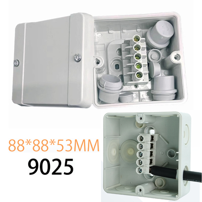 IP67 CCTV Camera Monitor Distribution Waterproof Cable Junction Box with Terminals