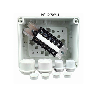 IP67 CCTV Camera Monitor Distribution Waterproof Cable Junction Box with Terminals