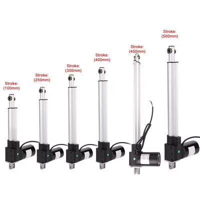 12V Linear Actuator 6000N 50mm150mm 200mm 300mm 400mm 500mm Stroke Linear Drive Electric Motor Linear Motor