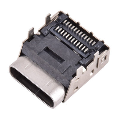 Dual Port USB 3.0 Type A Type-C Female Socket Jack PCB Board Connector For Laptop Computer