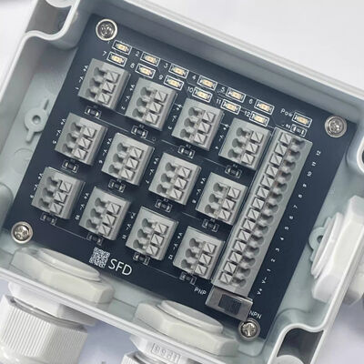 PLC Sensor Signal Input Distribution Module Terminal Blocks Junction Box 12 Arrays