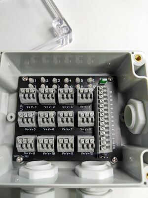 PLC Sensor Signal Input Distribution Module Terminal Blocks Junction Box 12 Arrays