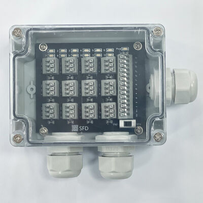 PLC Sensor Signal Input Distribution Module Terminal Blocks Junction Box 12 Arrays
