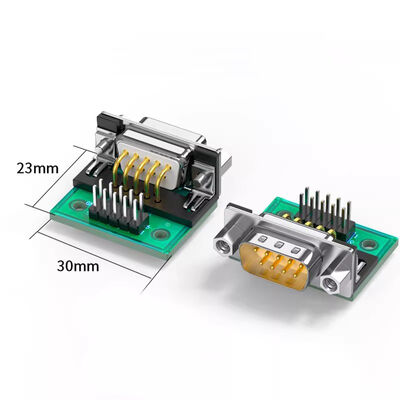DB9 to 2.54 mm Male Pin Headers Adapter RS232 Circuit Board Converter