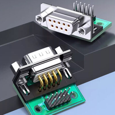 DB9 to 2.54 mm Male Pin Headers Adapter RS232 Circuit Board Converter