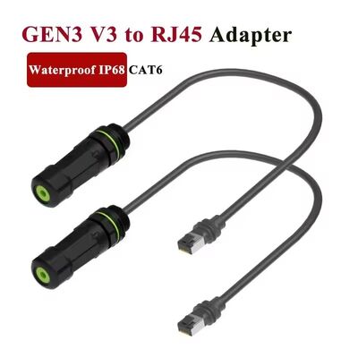 250 mm Starlink Ethernet Adapter Gen 3 Mini, Starlink Extension Cable to RJ45 Coupler