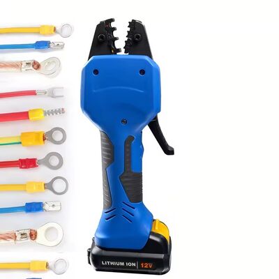 Electric Battery Powered Handheld Cable Wire Crimper Automatic Crimping Tool
