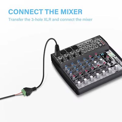 XLR Male Female Plug To 3 Pin Screw Terminals Adapter XLR Audio Plug Cable 30cm For Microphone Mixer Speakers