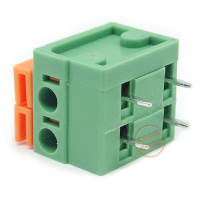 5.08mm Pitch PCB Screwless Spring Terminal Block Horizontal Wiring Entry