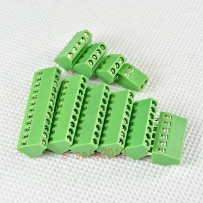 2.54mm Pitch PCB Board Mounted Connectors Screw Terminals Blocks 300V 10A