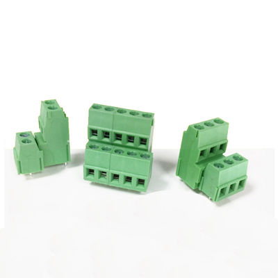 5.08mm / 0.2&quot; Dual Row PCB Mount Screw Terminal Blocks Connector With Printed Marker Service