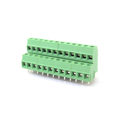 3.81mm / 0.15&quot; Dual Row Screw Terminal Blocks PCB Board Connectors Jointable