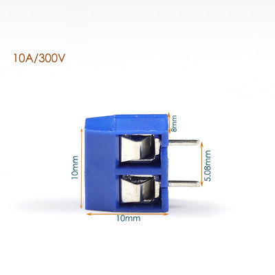 5.0mm Pitch PCB Mounted Screw Clamp Type Terminal Blocks 2P 3P Jointed