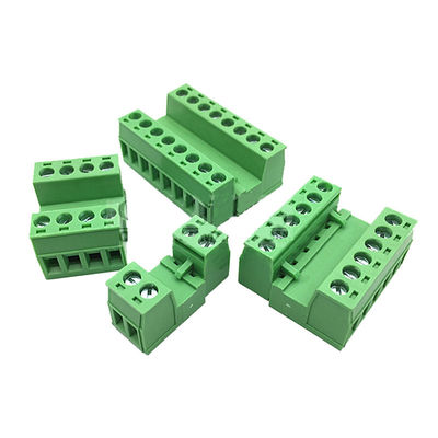 5.08mm Pitch PCB Pluggable Screw Terminal Blocks Docking Socket Plug