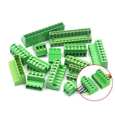 5.08mm Pitch PCB Pluggable Screw Terminal Blocks Docking Socket Plug