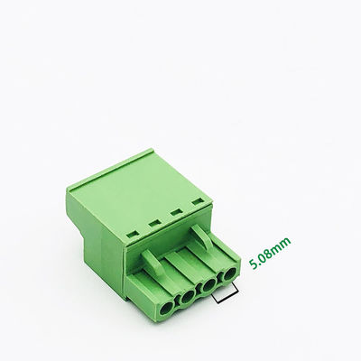 5.08mm Pitch Pluggable Screw Terminal Blocks Horizontal Wiring Entry PCB Connector