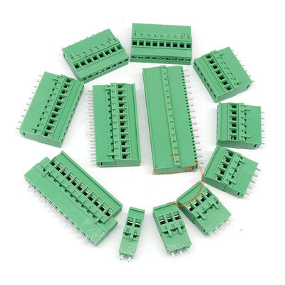 5.08mm Pitch PCB Screw Terminal Blocks Plug Straight Pin Header Horizontal Wiring Entry