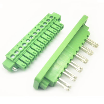 3.81 mm pitch Feed Through Flange Pluggable Terminal Blocks