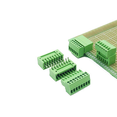2.54mm Pitch PCB Screw Terminal Blocks Plug + Pin Header 125V 4Amp