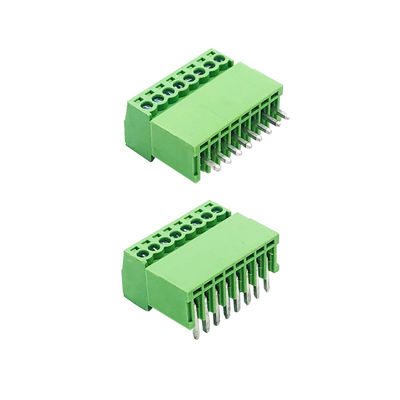 2.54mm Pitch PCB Screw Terminal Blocks Plug + Pin Header 125V 4Amp